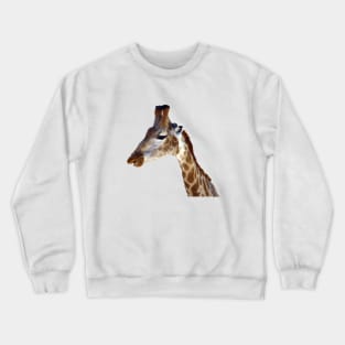 Giraffe Portrait Close up 1 Crewneck Sweatshirt